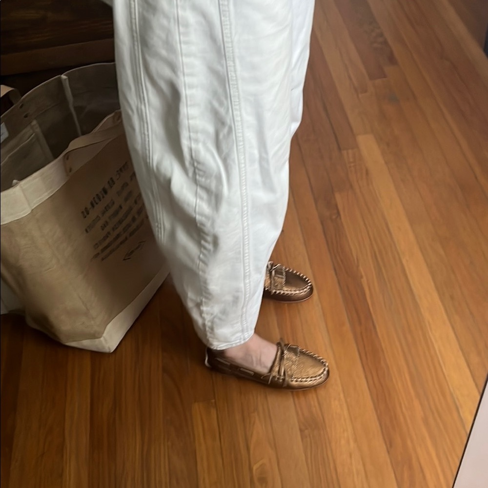 Jamie Haller Camp Loafer in Gold/Bronze - Picture 11 of 13